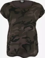Висококачествена тениска с къс ръкав във вечен армейски стил
