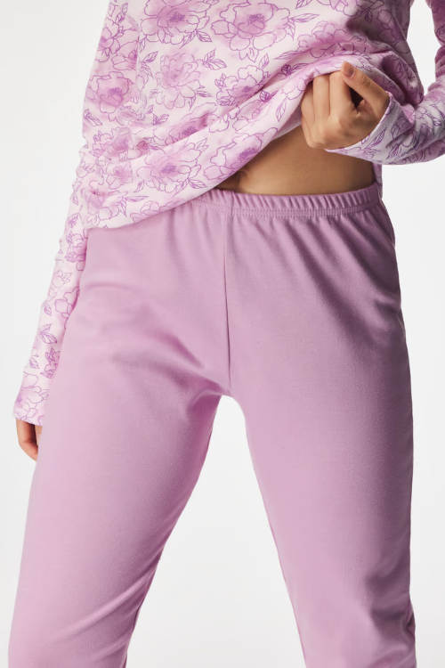 Удобни дамски панталони за пижама, изработени от памук
